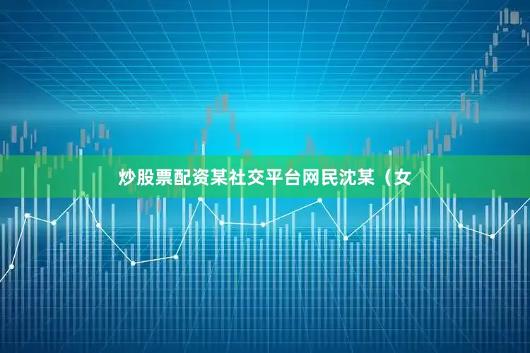 炒股票配资某社交平台网民沈某（女
